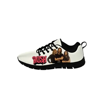 Маратонки Rush Band Мъжки Женски Наградата на Ежедневните Тъканни Обувки С 3D Принтом, Парусиновые Маратонки За Бягане, Cosplay, Дишаща Лека обувки