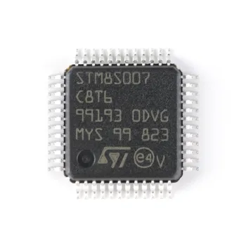10 бр./лот STM8S007C8T6 LQFP-48, 8-битови Микроконтролери - MCU 8-Битов MCU Value Line 64kb Flash, 16 Mhz EE