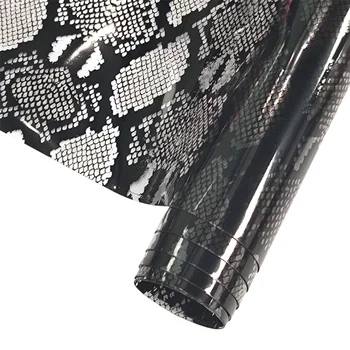 Змия модел, прозрачен винил с релефни изображения от TPU, изкуствена кожа, плат, филцове за чадър/обувки/banta 46 *135 см