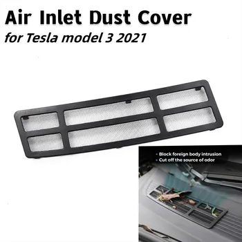 Пылезащитная делото за входящия въздух предна багажника на колата, отдушник за защита от прах, защитно покритие за Tesla, модел 3 2021