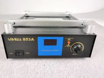 YIHUA 853A 220 v 50 Hz Цифров Поялната Станция за Предварително загряване Висока Мощност ESD BGA Поялната Станция За Разпояване на печатни платки IR Предварително Загряване