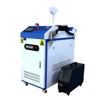 лазерен заваръчна машина 3 в 1 мини преносима машина за почистване на лазер fiber лазерно заваряване