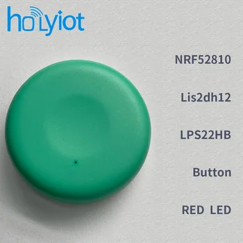 Holyiot nRF52810 Bluetooth 5,0 нискоенергийна Модул безконтактен маркетинг можно Датчик за движение с Акселерометър, LPS22HB Барометър