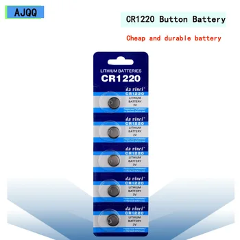 Евтини AJQQ 25ШТ CR1220 3V DL1220 BR1220 ECR1220 LM1220 KCR1220 L04 5012LC Литиева Бутон на Батерия