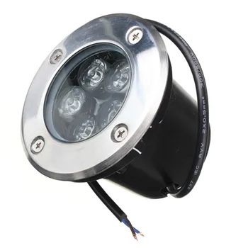 Заглубленный Outdoor LED Подземен Лампа 5 W, - Вградени Озеленяване Лампа за Двора, AC85-265V DC12V IP67, Водонепроницаемое Външно Осветление
