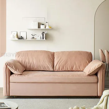 Креативна хол, сгъваемо легло, метална рамка, универсален стол за любов, сгъваем диван-легло, Divani Da Soggiorno, мебели за дома, WXHYH