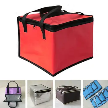 Голяма нетканая термоизоляционная опаковка, чанта за обяд, преносим контейнер чанти за пикник чанта-хладилник за чист лед, чанти с изолация за продукта