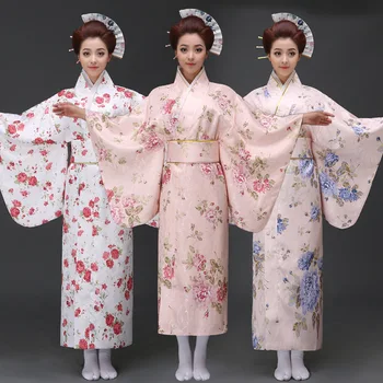 Японската дрехи, дамско кимоно, халат за баня, бутик винтажной дрехи, дамски дрехи 2020, Азиатски градинска дрехи, кимона за жени, розов