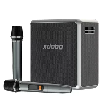 Нов преносим безжичен високоговорител xdobo 140 W, домашно кино, караоке, BT-говорител, музикален плеър за мобилен телефон, компютър
