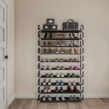 Закачалка за обувки-Органайзер за обувки Шкафове за обувки Пластмасова сгъваема стойка за обувки Огледални шкафове за хол Шкаф хотелската мебели за дома