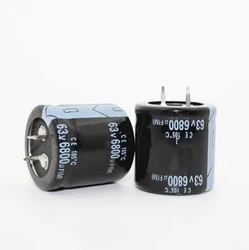 63 6800 uf електролитни кондензатори бразда 6800 uf 63 В 30х30 мм (10 бр)