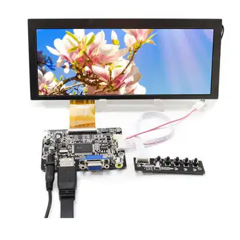 VSDISPLAY 8,8 инча 1280x480 CLAA088WA01XN IPS HD MI екран LCD, Широкоекранен монитор за автомобилна Навигация модул