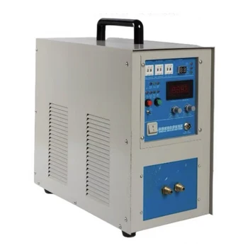 Высокочастотная индукционная нагревательная печка с мощност 25 кВт 30-100 khz, пещи за топене на сребро и злато с CE