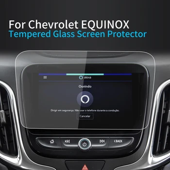 За Chevrolet EQUINOX 2023 г., защитен слой от закалено стъкло, защита навигатор, стикери за автомобил, автомобилни аксесоари