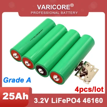4шт 3.2 В 25Ah акумулаторна батерия LiFePO4 фосфатный елемент на класа A, за да 4S 12 В 24 В мотоциклетни и автомобилни моторни батерии модификация на винт M6