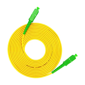 Гъвкав проводник, оптично влакно 5PCSSC/APC, SC/APC Диаметър на участие с доклад 2mm или 3 мм, Дължина на кабела единствен режим 1M 2M 3M или признавайте вземане на поръчка