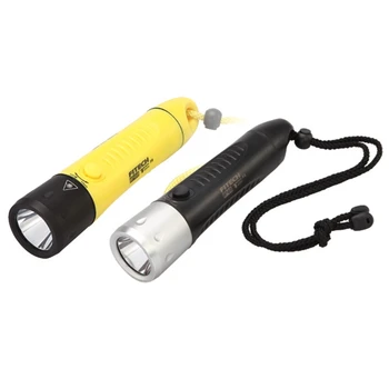 Водоустойчива led подводно осветление Flashlanp, 3 режима за подводни спортове, черно и жълто, 2 цвята за избор за гмуркане