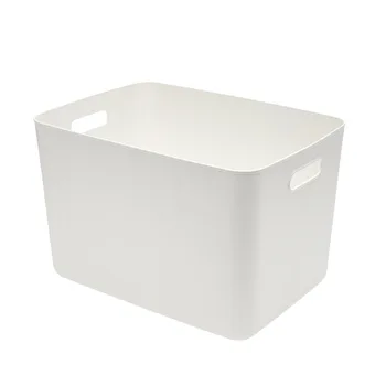 J1375 Домакински портативна пластмасова кутия за съхранение с голям капацитет, кутия за сортиране бельо