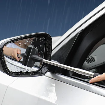 Автоматични чистачки за огледала за обратно виждане, средство за пречистване на вода от надраскване, стъргало за защита от замъгляване и дъжд, автомобилни аксесоари, почистване на автомобил