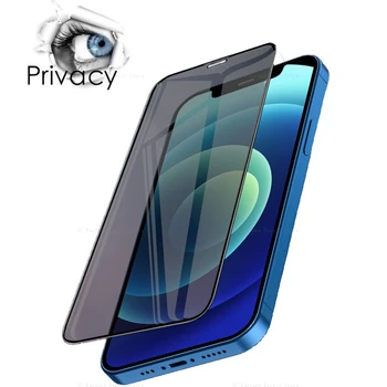 Защитно фолио Magtim Privacy Screen Protector За iPhone 14 13 12 11 Pro Max XR XS Частно Закалено Стъкло За iPhone 7 8 14Plus Антишпионски