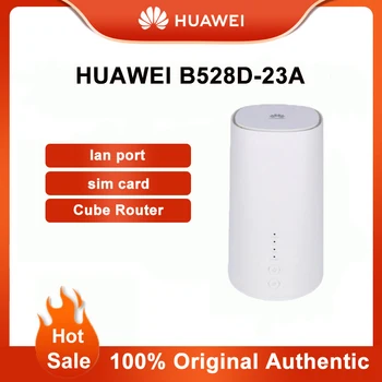 Отключени Huawei B528 LTE CPE Cube Рутер B528s-23a 4G wifi рутер cat 6 със слот за сим-карта 4g рутер lan порт