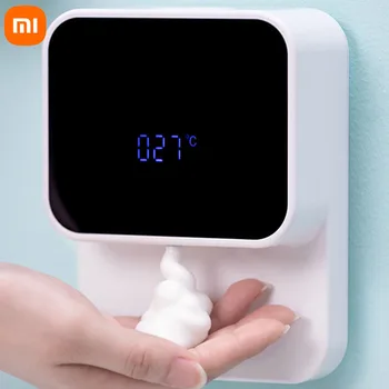 Xiaomi автоматичен сензор за измиване на пяна, led дисплей, захранващи пяна за сапун, домашен инфрачервен сензор, дом търговски център, баня