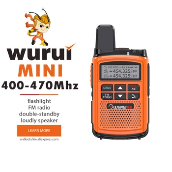Wurui 9200 преносима радиостанция уоки UHF преносими радиостанции двустранно радио радиолюбительские устройство комуникатор дълъг разговор детски fm pmr446 любителски