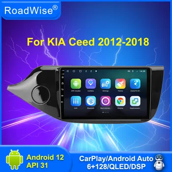 Пътен 2Din Android Авто Радио Мултимедия CarPlay За Kia Cee'd ceed е JD 2012 2013 2014 2015 2016 2017 2018 4G GPS DVD авторадио