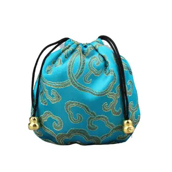 Колиета с бродерия, калъф, чанта за гривни, текстилен калъф за бижута, дамски чанта за бижута, органайзер за бижута в китайски стил, чанта за съхранение