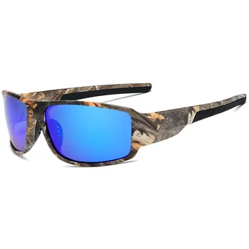 Поляризирани слънчеви очила, Мъжки, женски камуфляжные спортни очила за риболов HD, слънчеви очила, с лъчи, на слънчеви очила за улицата, лещи цвят на точки UV400