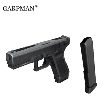 1:1 G17/18 пистолет пистолет 3D книжен модел на списание 3D Пъзели оръжие ръчно изработени Хартиена играчка