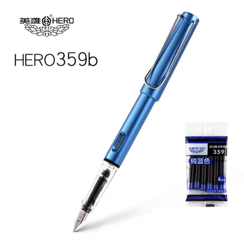 Hero 359 Модерен многоцветен за избор на елегантна писалка HFP001 с тънко перо 0,38 мм
