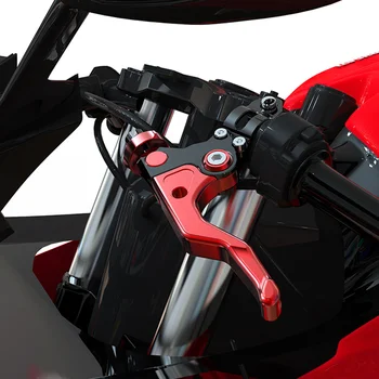 Къс лост за съединител за трикове с ЦПУ, лесно еластичен колан, системата за регулиране на кабели, дръжка за Ducati Scrambler (всички, с изключение на Cafe Racer) 2015-2016