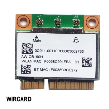 AW-CB160H BCM94360HMB 802.11 AC 1300 Mbps Wi-Fi Безжичен Wi-Fi, BT 4.0 Mini PCI-E Карта + 3 бр. антена IPEX4