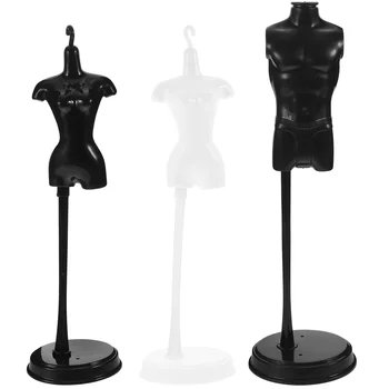 Пластмасова поставка за рокли, аксесоари за дома, мини-малка поставка, стойка за модели, манекени