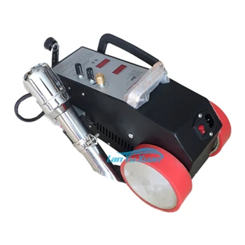 SG-LC3000 Автоматична Лазерната Машина от PVC/Пластмаса За поставяне на Банери към метална рамка Heteluchtpistool