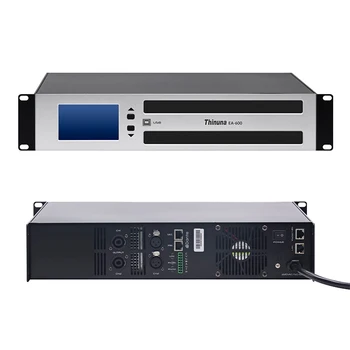 Thinuna EA-1300 Новоприбывший 2*1300 W 2-канален Модул за poe Dante Клас D Клас D Аудио Цифров Усилвател с DSP