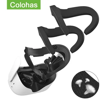 Дизайн Реновирана Фитнес интерфейс за лице за Oculus / Meta Quest 2 Аксесоари Оптимизирана Защита за носа Моющийся спортен Текстилен калъф-хастар