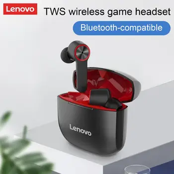 Lenovo HT78 Безжични слушалки HiFi звук Активно намаляване на шума IPX5 Водоустойчив Bluetooth 5,0 спортни слушалки fone de ouvido