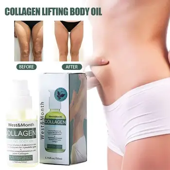 Колаген подтягивающие масла за тяло, подпори за отслабване, подтягивающие гърдите, бедрата, овлажнители форма на корема, подмладяващи кожата, масло за грижа за похудением
