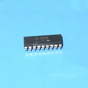 5 бр. интегрална схема UC2903N DIP-18 чип