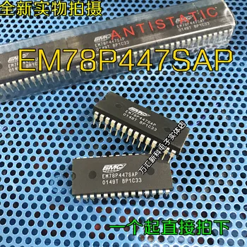10шт оригинален нов EM78P447SAP EM78P447 DIP-28