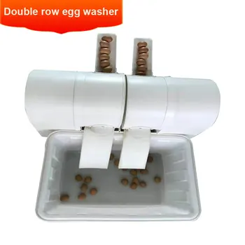 Роликовая машина за почистване на яйца със система за циркулация на вода, миене на пиле, патица, гъши яйца, кухненски роботи