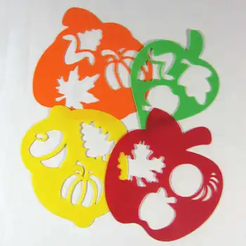 Детски пъзел Ранната живопис Есенни плодове дъска за рисуване, тетрадка за рисуване играчка Канцеларски материали за Шаблони инструменти за рисуване модул за Обучение лаптоп 2021