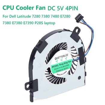 Смяна на вентилатор на охладител за лаптоп вентилатора за охлаждане на лаптоп, на вътрешните компоненти на радиатора, аксесоари за DELL Latitude 7280 7380 7480 P28S