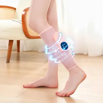 Електрически безжичен масажор за крака с компресия на въздуха, която се презарежда на вибрация загряване на краката, за облекчаване на болки, умора прасци
