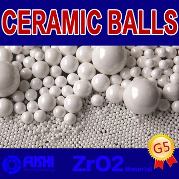 Керамични мъниста ZrO2 16.668 17.463 18.26 19.05 19.844 20 (1 бр) Точност топка от циркониев диоксид G5