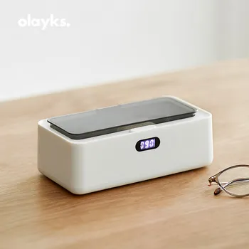 Youpin Olayks, ултразвукова вана, домакински чистене, ултразвуково средство за почистване на очила, напълно автоматична кутия за почистване на бижута, 0,5 л препарат