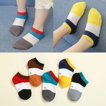 3 бр./лот, нови детски тънки чорапи за момчета и момичета