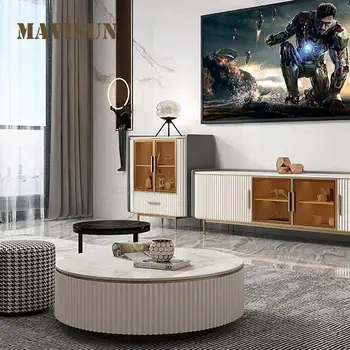 Комбинация от журнального маса и шкаф Rock Board Модерна минималистичная хол, малък апартамент, къща, луксозен етаж, луксозни мебели